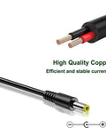 9V Power Supply For Korg Volca Series Plug And Play And Wide Range Of Synths Replacement Cord showing copper wire detail