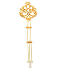 DIY Ready Pendulum Clock Movement Replacement For Wall Clocks with gold metal pendulum in classic design