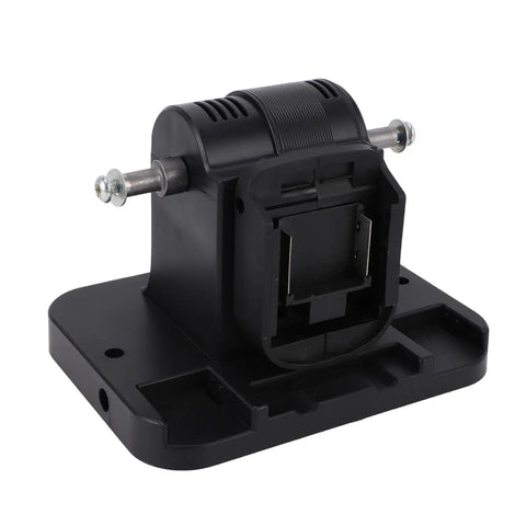 Compact Cordless Bench Grinder With 100 Watt Power For Wood Metal Jewelry Polishing base with adjustable metal mounts.