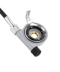 Old School Mechanical Bike Speedometer And Odometer Cyclocomputer For 26, 27.5, 28, 29 Inch Wheels Aluminum Alloy Case With Crystal Lens