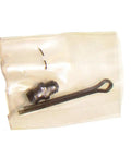 LH And RH Tie Rod Drag Link End Kit For Ford New Holland 8N Tractor Front And Rear Ends With Castle Nut Included High Quality Restoration Replacement For Steering Linkages. Castle nut and pin in bag.