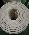 Insulated copper coil line, 1/4" copper with 1/2" white insulation, 25 ft long