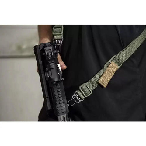 Game Changer Universal QD Wire Loop That Locks Dead Sure On 1.25 Inch Slings Mounts Plug And Play To Keymod Or Handguards For No Stress Instant Release In Sleek Black Finish
