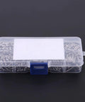 M3 Screws Assortment Kit 500 Pcs Button Head Self Tapping Screws Stainless Steel 304 in plastic box