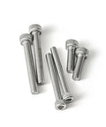 Top Shelf M5 X 25mm 50 Pack Socket Head Cap Screws 304 Stainless Steel Bolts in various sizes on a white background.