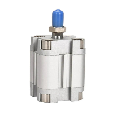 Straight Up Premium Compact Pneumatic Air Cylinder Built For Raw Industrial Might Featuring Bullseye Precision 35 mm Stroke And Easy Peasy Installation You Will Absolutely Love Working With Every Shift