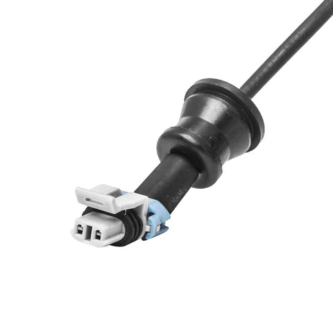 Close-up view of connector on Rear Wheel Hub And Bearing Assembly For 2005 2006 Equinox 2006 Torrent 2002 2007 Saturn Vue 5 Lug Hub With ABS 4 Wheel ABS Models Only AUQDD 512229 Maintenance Free And Easy To Install Plug In And Go