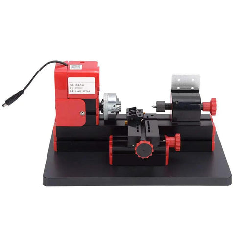 Dope Little 24W 20000 RPM Mini Lathe Machine For Wood Metal And Plastic Turning Benchtop DIY Lathe With Milling Capabilities