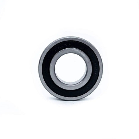 Premium Front Load Washer Tub Bearing from kit, durable metal with rubber seal, essential for washer repair and quiet spin.
