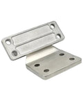 Adjustable Heavy Duty Door Closing Hinge, Quiet and Smooth Operation, Pro Grade Precision Cast Metal T Type Hinge for Industrial Equipment