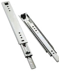 Beefy Ball Bearing Drawer Slides Heavy Duty Full Extension Side Mount Telescopic Runners Track 3 Section 44In Pair 120Kg Load Capacity