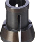 Collet Cone 1/4 Inch Router Collet Replacement For RP090 - Heavy Duty Steel, front view showing secure holding design.