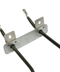 Electric Range Oven Bake Element Replacement 240V 2585W 17.75 X 17 Inch 2.5 Inch Insert Spade Terminal detail view