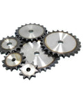 Heavy Duty Roller Chain Sprocket Wheel Crafted From Rock Solid A3 Steel With 33 Teeth And Precision Pitch For Smooth Industrial Drive Operation And Top Shelf Mechanical Performance Built Tough To Bust Through Any Daily Grind.