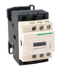 AC Electromagnetic Contactor Three-Phase 3P 3NO, 12A Load, 120V Coil, Heavy-Duty Beefed-Up Industrial Relay For Motors And Control Panels, Reliable Start-Stop Switching For High-Current Machinery on white background