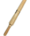 Badass Japan Crafted Carom Cue Shaft With A Hella Smooth 12mm Tip And Lightning Fast 71 Centimeter Length showing a detailed view of the tapered end.