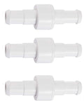 D20 Hose Swivel With D15 Nut For Polaris Zodiac Pool Cleaners 180 280 380 Replacement Part, white plastic hose fittings
