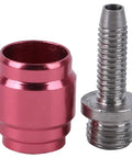 Hydraulic Disc Brake Fitting Kit With Quick Connect Heads And Install Tool For Bicycle Hose Replacement Olive Inserts close-up
