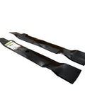 Beefy 2 Blade Set For 42 Inch Cut Poulan Husqvarna Craftsman Lawn Mowers Replacement For OEM 127843 138498 138971 532138971