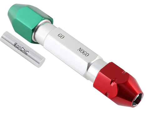 Go No Go Double End Gage Handle 0.251 To 0.500 Inch Portable Precision Gage Tool With No Setup Time Red Handle Easy To Use Ideal For Accurate Measurements Durable And Reliable