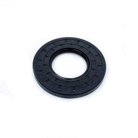 Premium Front Load Washer Tub Bearing And Seal Kit Swap fits W10243941 W10165399, durable black rubber seal for home repair.