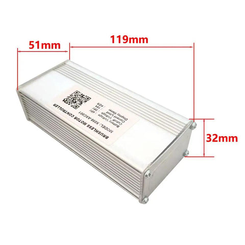 48V 18A Brushless Motor Speed Controller For KDS Protocol Electric Scooters, Mountain Bikes, And Electric Bicycles dimensions