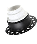 Freestanding Bathtub Drain Kit, Brass ABS for Tub Install with black and white connection fittings, designed for smooth drainage.