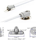 Heavy Duty Gas Spring Cabinet Door Lift Support 8 Inch 30N 7 Lb Soft Close Cushioned Lid Support for Cabinets 2 Pack