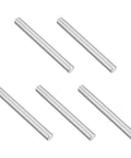 Heavy Duty Marine Grade 316 Stainless Steel Dowel Pins 8mm By 80mm Set Of 5 For Pegs Shelves DIY Projects Durable Round Metal Rods Rust Resistant And More