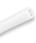 Teflon Bowden Tubing For 1.75mm Filament 3D Printer, 10Ft Long, 3Mm ID And 4Mm OD, PTFE Tube, close-up of smooth translucent surface