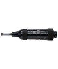 Industrial Grade Pneumatic Angle Grinder And Air Powered Sander Built Tough For Continuous Metal Shop Work Polishing Deburring Fabrication Smooth Operator side view of pneumatic tool