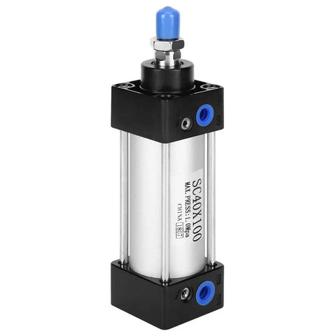 Double Acting Pneumatic Cylinder With Lightweight Aluminum Body For Industrial Automation Workhorse Build Delivers Smooth Push And Pull Motion