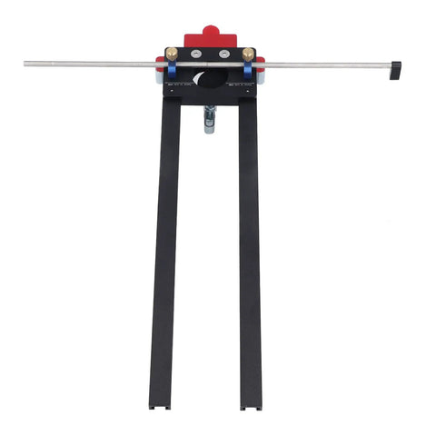 Dead On Accuracy Drawer Punch Locator And Drilling Positioner For Woodworking Projects. Solid aluminum alloy construction for precise drill alignment.