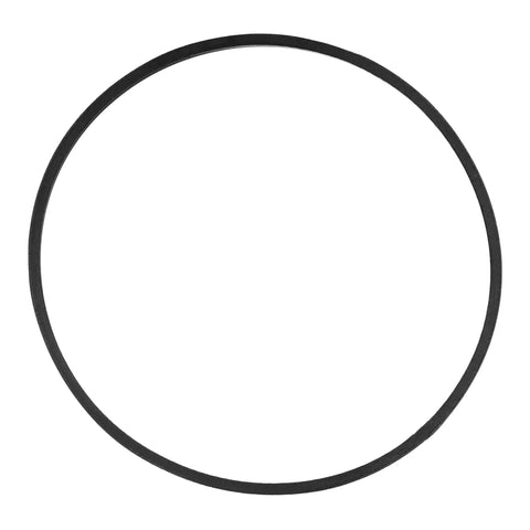 Heavy Duty Drill Press Drive Belt Replacement For Dp558 Models high strength engineered rubber v-belt viewed from above.