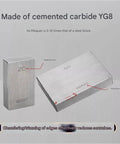 Heavy Duty 32 Piece Metric Gage Blocks And Parallel Gauge Set Forged From Bulletproof High Speed Steel Bullseye Calibration Kit for Router and Table Saw Layouts, cemented carbide YG8 blocks.