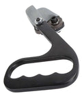 Manual Hand Pull Sheet Cutter For Metal And Plastic in black, designed for cutting iron, copper, aluminum, and more in DIY workshops.