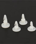 Built Tough Nylon Stand Off Spacers Set Of 200pcs For Circuit Boards With 6mm And 8mm PCB Pillar Racks Dual Locking Reinforced Wing Snap Design Keeps Components Locked In Place And Neat, white nylon PCB spacers