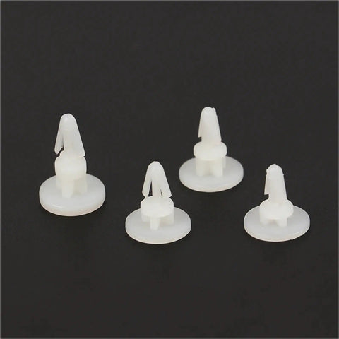 Built Tough Nylon Stand Off Spacers Set Of 200pcs For Circuit Boards With 6mm And 8mm PCB Pillar Racks Dual Locking Reinforced Wing Snap Design Keeps Components Locked In Place And Neat, white nylon PCB spacers