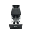 Shop Grade Heavy Duty Linear Stage With Dual Guide Rails And Precision Ball Screw Drive For Runs Like Clockwork CNC Motion Control and Zero Flex Builds, top view, showing dual rails and ball screw.