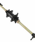 Rear Axle Kit For Go Karts And ATVs, 710mm 28 Inch Length, Heavy Duty 3 Stud Wheel Hubs, 23T Brake Spline, 28T Wheel Hub Spline