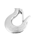 Rock Solid 304 Stainless Steel Swivel Lifting Hook Heavy Duty Up To 1000Kg with safety eye and smooth finish.