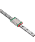 Miniature Linear Rail Slide With Bearing Steel Build For Heavy Duty Quiet Low Friction Motion Interchangeable Parts Industrial Grade Precision For Solar Gear And Other Industrial Automation Setups, steel rail close-up