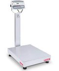 Straight Up Top Shelf 250 Lb Heavy Duty Digital Industrial Bench Scale with bright backlit display and solid platform.