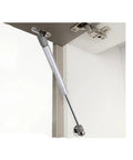 Soft Close Gas Strut Lift Support For Kitchen Cabinet Hinges And Cupboard Doors With Copper Core Hydraulic Rod installed