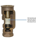 Cutaway view of AnyFlow Yard Hydrant Plunger Assembly Replacement Kit for Universal Fit, DIY Fix It Part showing durable components.