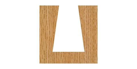 Professional Grade Dovetail Router Bit With Tungsten Carbide Cutter And Half Inch Shank For Rock Solid Drawer Joinery and its interlocking profile cut in oak wood.