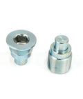 Metal bolts from Honda Swingarm Bearing Seal Bolt Lock Nut And Cap Rebuild Kit For DIY Easy Install Fits Recon 250 TRX250X TRX250EX ATV