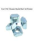 M5 sliding T nuts for 20 series extrusions, CNC router and 3D printer use