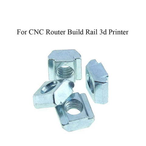 M5 sliding T nuts for 20 series extrusions, CNC router and 3D printer use