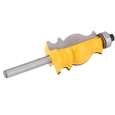 Dead Nuts Reliable 6mm Shank Handrail Router Bit For Woodworking Trimming And Molding with sharp carbide cutter head
